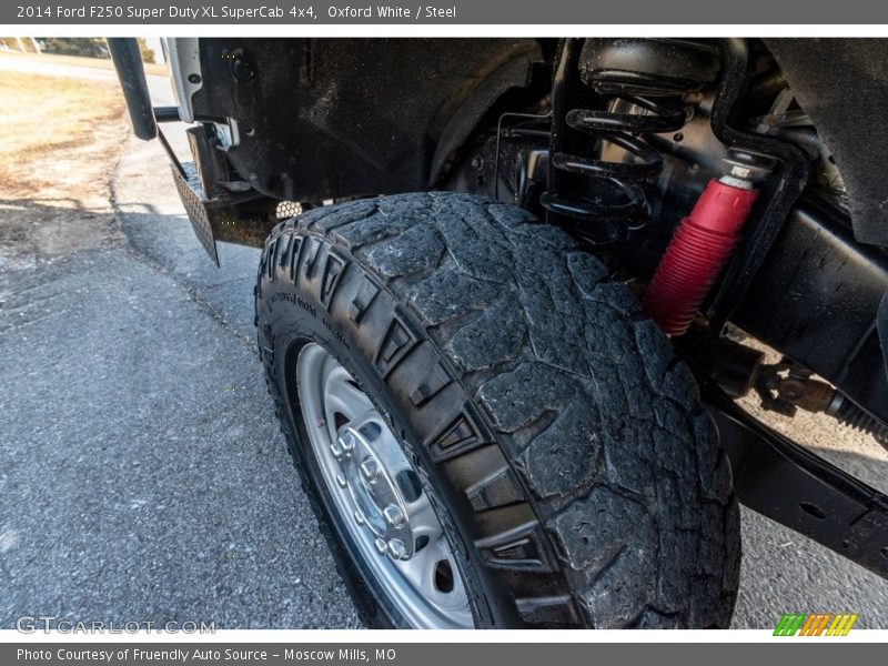 Oxford White / Steel 2014 Ford F250 Super Duty XL SuperCab 4x4