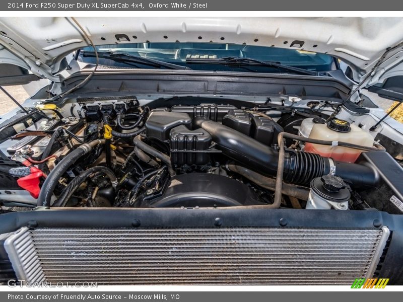 Oxford White / Steel 2014 Ford F250 Super Duty XL SuperCab 4x4