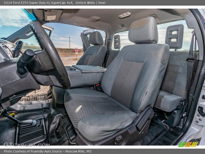 Oxford White / Steel 2014 Ford F250 Super Duty XL SuperCab 4x4