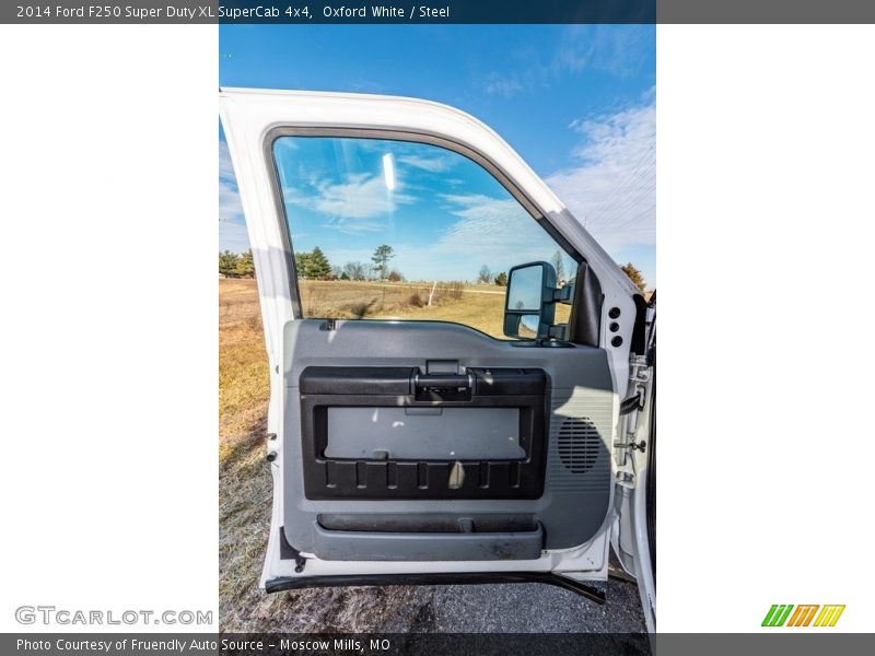 Oxford White / Steel 2014 Ford F250 Super Duty XL SuperCab 4x4