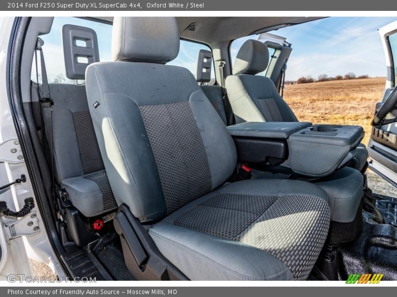 Oxford White / Steel 2014 Ford F250 Super Duty XL SuperCab 4x4