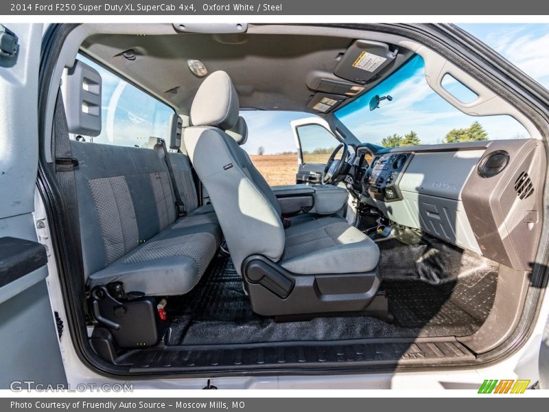 Oxford White / Steel 2014 Ford F250 Super Duty XL SuperCab 4x4