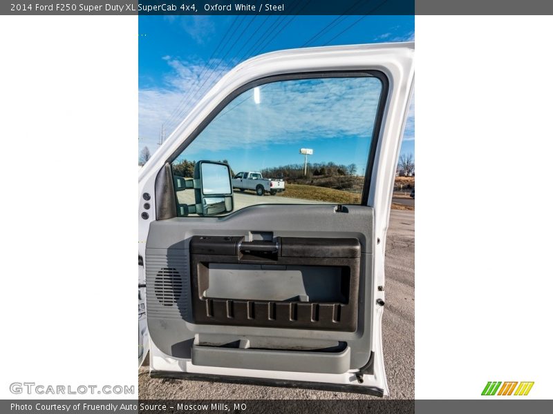 Oxford White / Steel 2014 Ford F250 Super Duty XL SuperCab 4x4