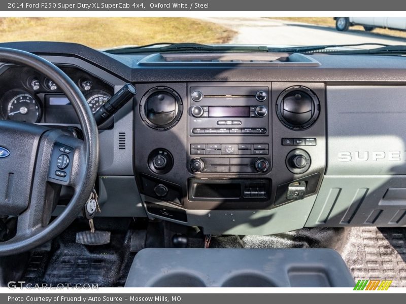 Oxford White / Steel 2014 Ford F250 Super Duty XL SuperCab 4x4