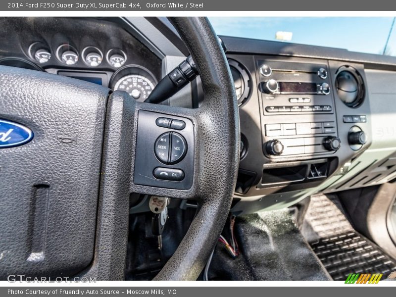 Oxford White / Steel 2014 Ford F250 Super Duty XL SuperCab 4x4