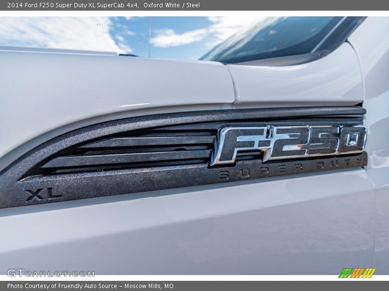 Oxford White / Steel 2014 Ford F250 Super Duty XL SuperCab 4x4