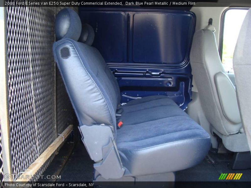 Dark Blue Pearl Metallic / Medium Flint 2008 Ford E Series Van E250 Super Duty Commericial Extended