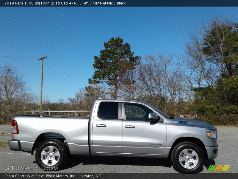 Billett Silver Metallic / Black 2019 Ram 1500 Big Horn Quad Cab 4x4