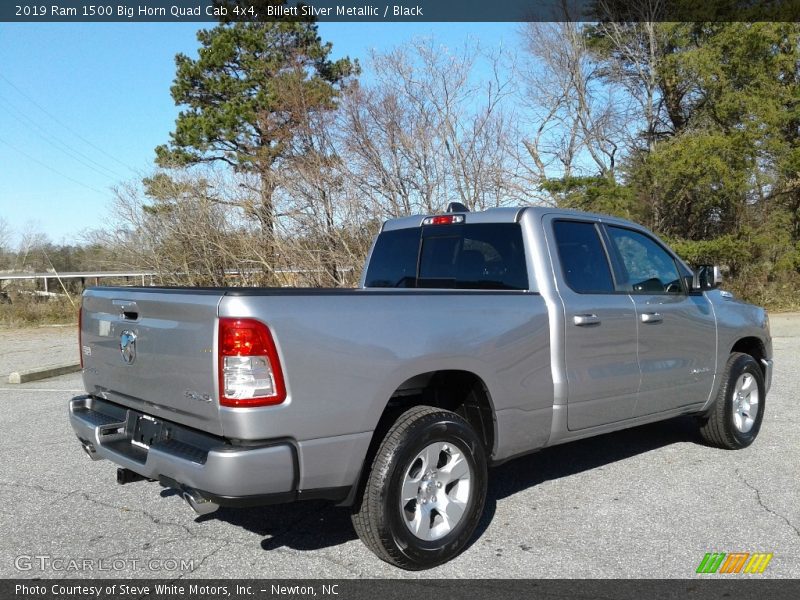 Billett Silver Metallic / Black 2019 Ram 1500 Big Horn Quad Cab 4x4