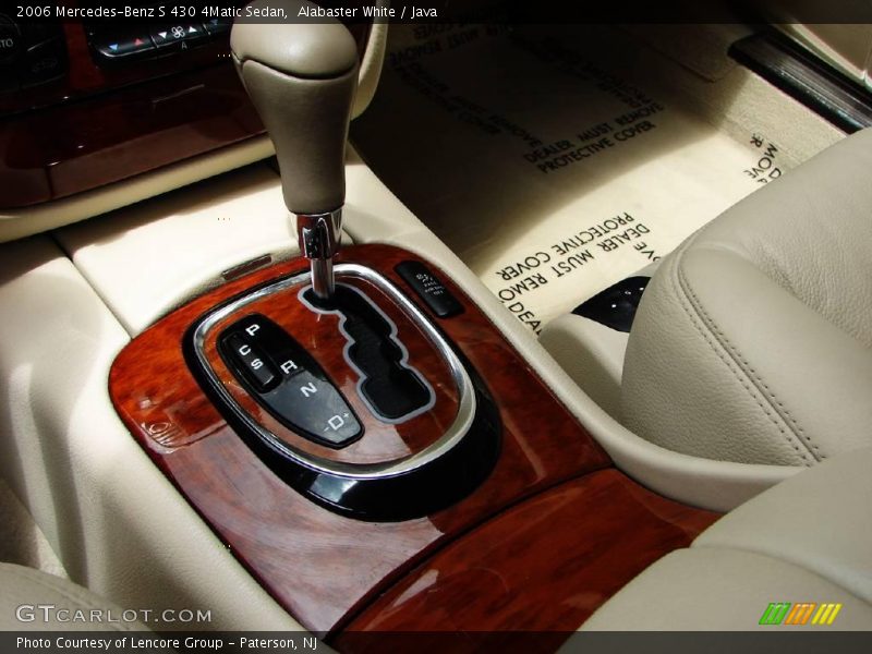 Alabaster White / Java 2006 Mercedes-Benz S 430 4Matic Sedan