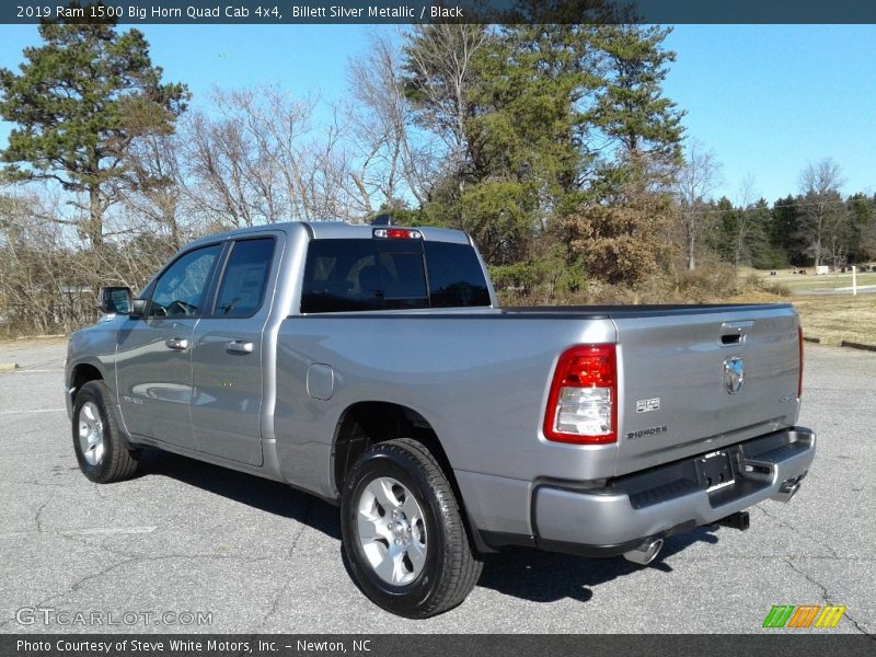 Billett Silver Metallic / Black 2019 Ram 1500 Big Horn Quad Cab 4x4