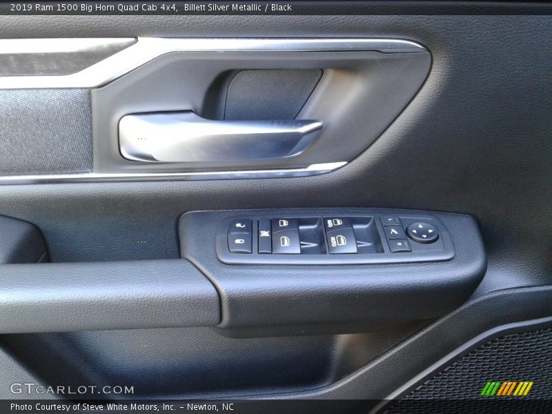 Billett Silver Metallic / Black 2019 Ram 1500 Big Horn Quad Cab 4x4