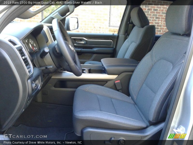 Billett Silver Metallic / Black 2019 Ram 1500 Big Horn Quad Cab 4x4