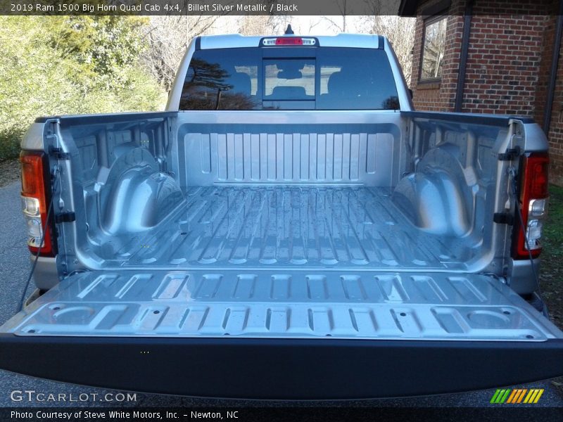 Billett Silver Metallic / Black 2019 Ram 1500 Big Horn Quad Cab 4x4