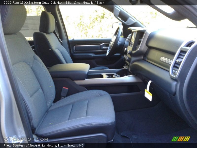 Billett Silver Metallic / Black 2019 Ram 1500 Big Horn Quad Cab 4x4