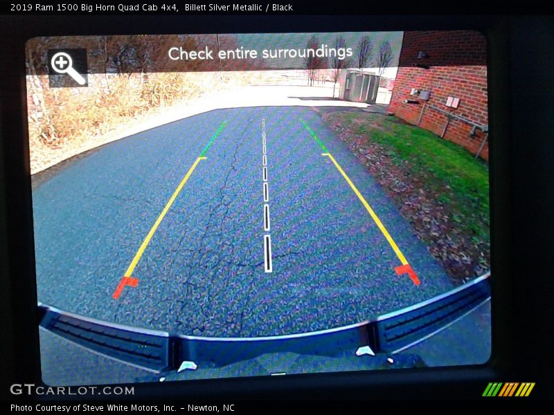 Billett Silver Metallic / Black 2019 Ram 1500 Big Horn Quad Cab 4x4