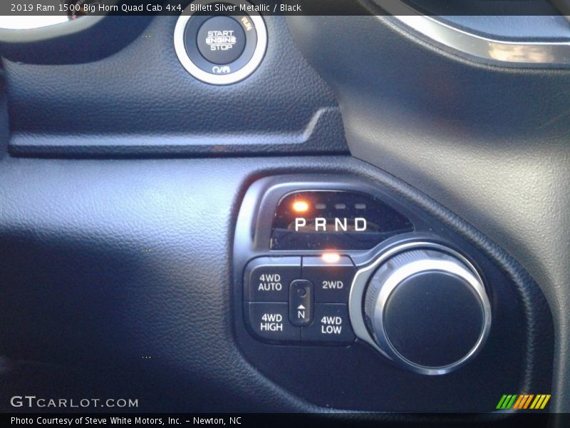 Billett Silver Metallic / Black 2019 Ram 1500 Big Horn Quad Cab 4x4