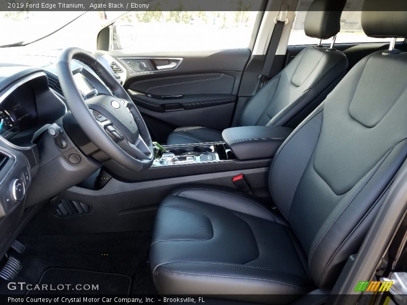 Agate Black / Ebony 2019 Ford Edge Titanium