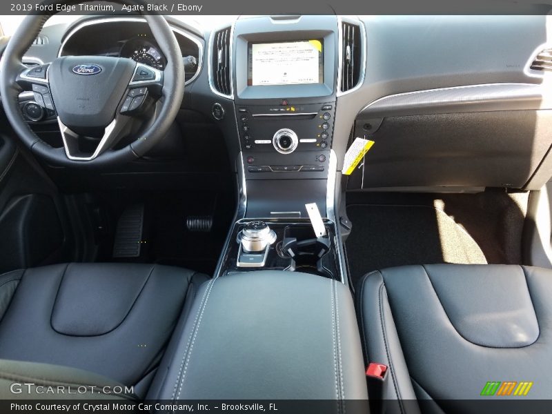 Agate Black / Ebony 2019 Ford Edge Titanium