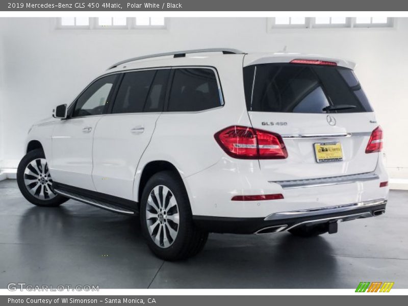 Polar White / Black 2019 Mercedes-Benz GLS 450 4Matic