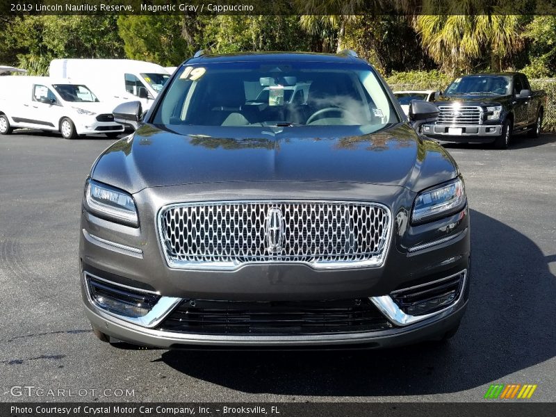 Magnetic Gray / Cappuccino 2019 Lincoln Nautilus Reserve