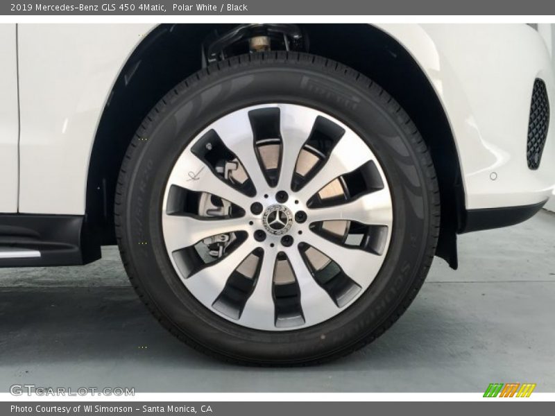 Polar White / Black 2019 Mercedes-Benz GLS 450 4Matic