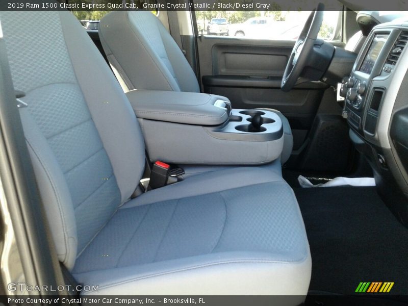 Granite Crystal Metallic / Black/Diesel Gray 2019 Ram 1500 Classic Express Quad Cab
