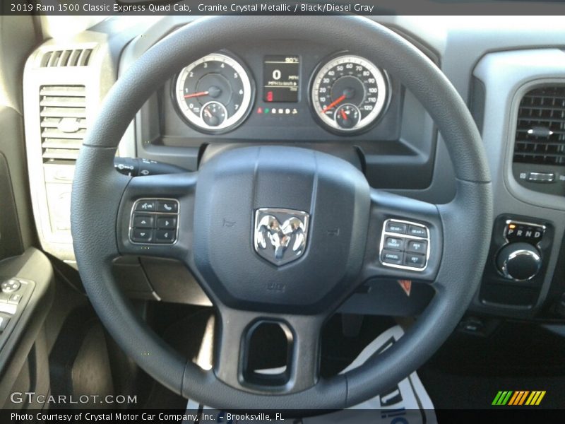 Granite Crystal Metallic / Black/Diesel Gray 2019 Ram 1500 Classic Express Quad Cab