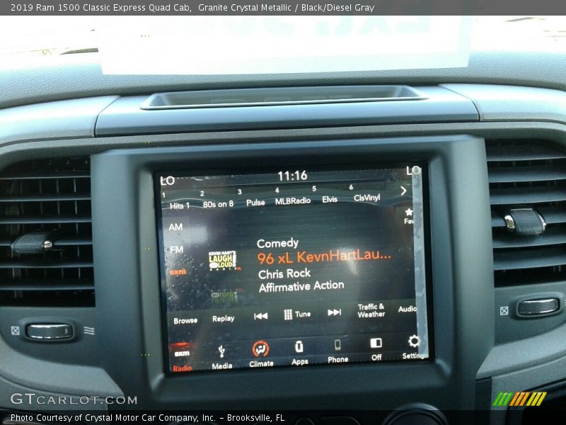 Granite Crystal Metallic / Black/Diesel Gray 2019 Ram 1500 Classic Express Quad Cab