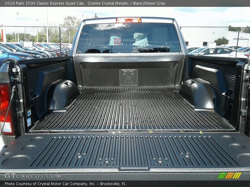 Granite Crystal Metallic / Black/Diesel Gray 2019 Ram 1500 Classic Express Quad Cab