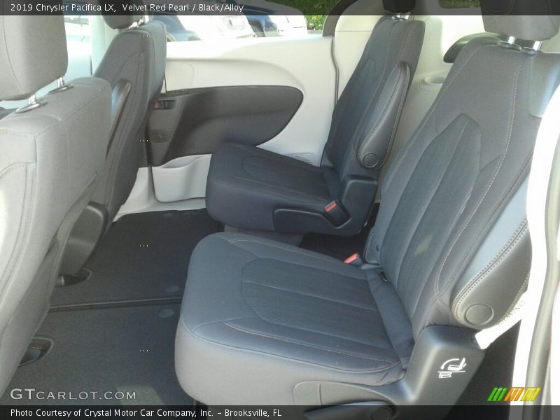 Rear Seat of 2019 Pacifica LX