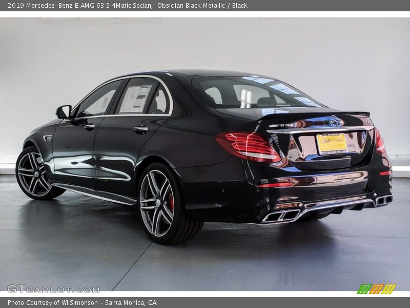 Obsidian Black Metallic / Black 2019 Mercedes-Benz E AMG 63 S 4Matic Sedan