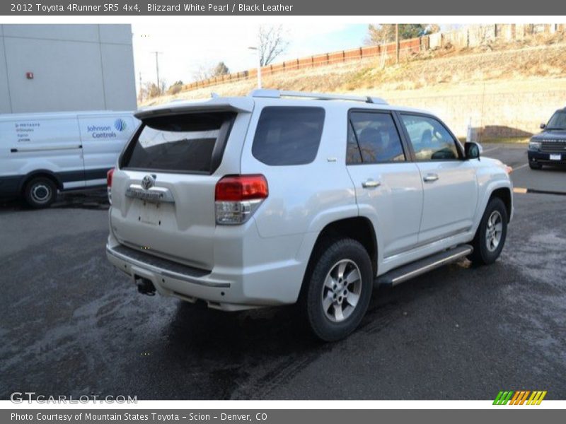 Blizzard White Pearl / Black Leather 2012 Toyota 4Runner SR5 4x4