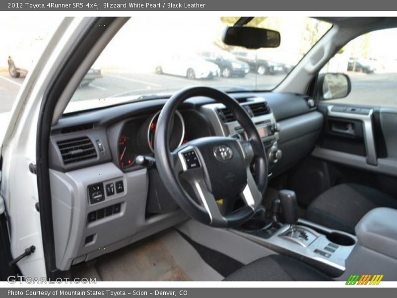 Blizzard White Pearl / Black Leather 2012 Toyota 4Runner SR5 4x4