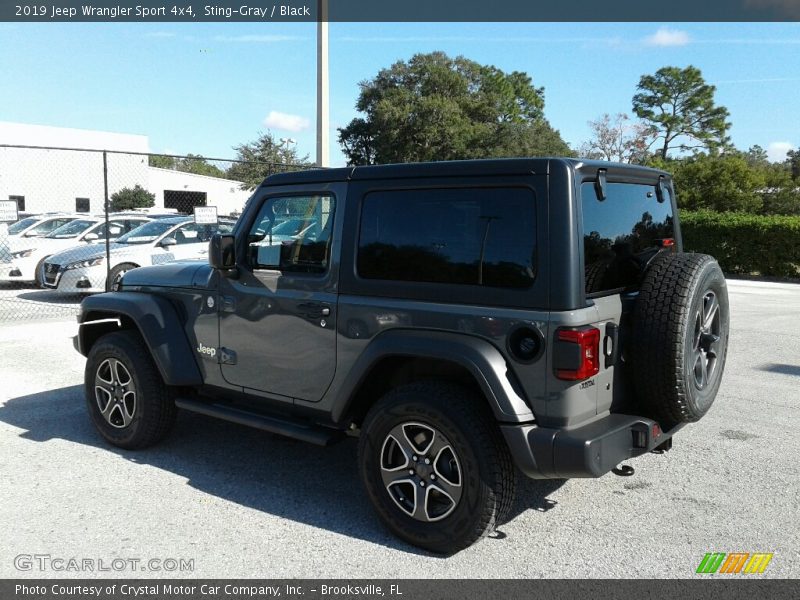 Sting-Gray / Black 2019 Jeep Wrangler Sport 4x4