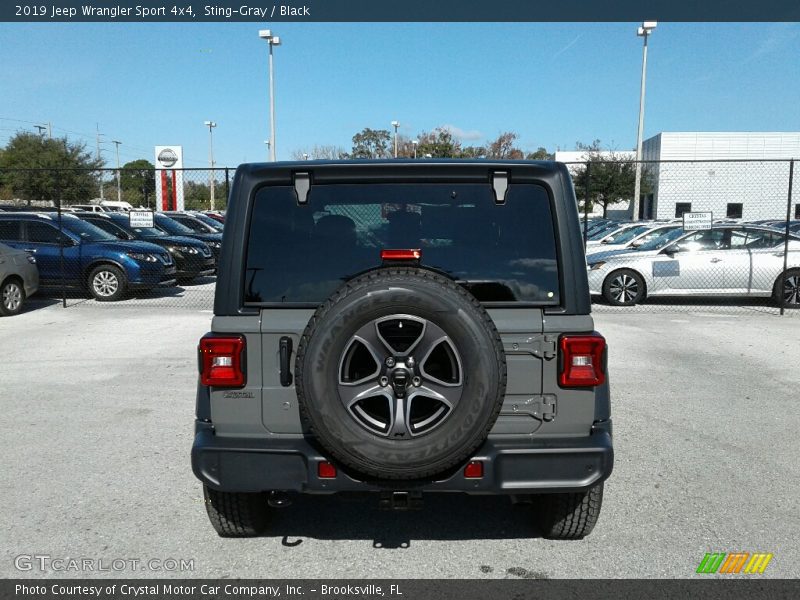 Sting-Gray / Black 2019 Jeep Wrangler Sport 4x4