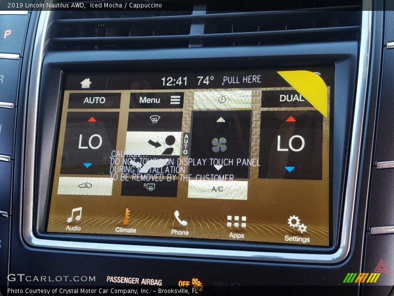 Iced Mocha / Cappuccino 2019 Lincoln Nautilus AWD