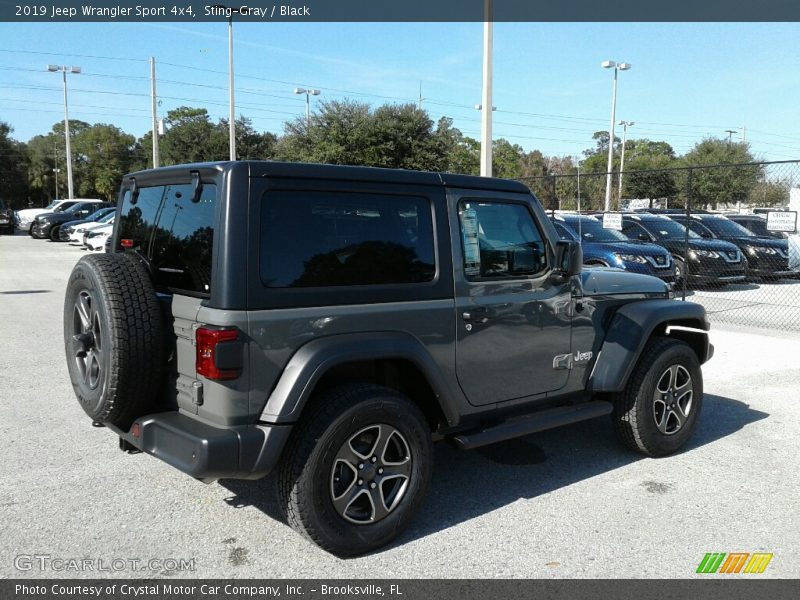 Sting-Gray / Black 2019 Jeep Wrangler Sport 4x4