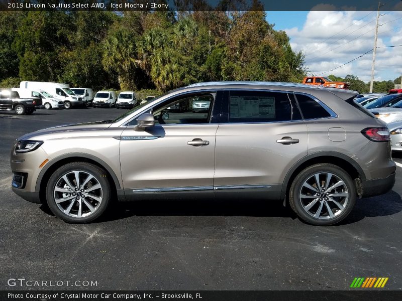  2019 Nautilus Select AWD Iced Mocha