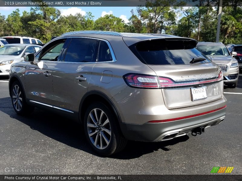 Iced Mocha / Ebony 2019 Lincoln Nautilus Select AWD