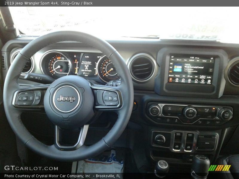 Sting-Gray / Black 2019 Jeep Wrangler Sport 4x4