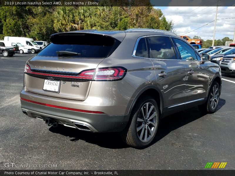 Iced Mocha / Ebony 2019 Lincoln Nautilus Select AWD