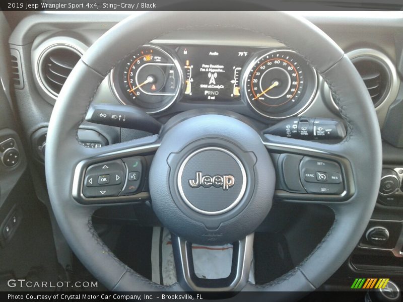 Sting-Gray / Black 2019 Jeep Wrangler Sport 4x4