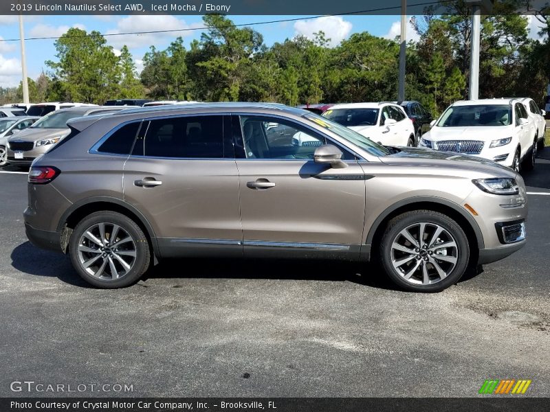 Iced Mocha / Ebony 2019 Lincoln Nautilus Select AWD