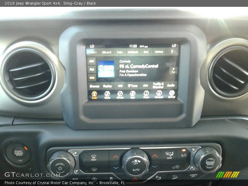 Sting-Gray / Black 2019 Jeep Wrangler Sport 4x4