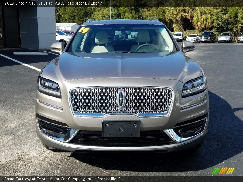 Iced Mocha / Ebony 2019 Lincoln Nautilus Select AWD