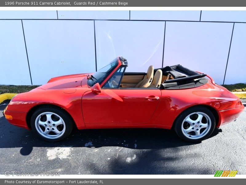  1996 911 Carrera Cabriolet Guards Red