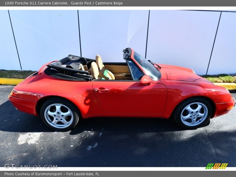  1996 911 Carrera Cabriolet Guards Red