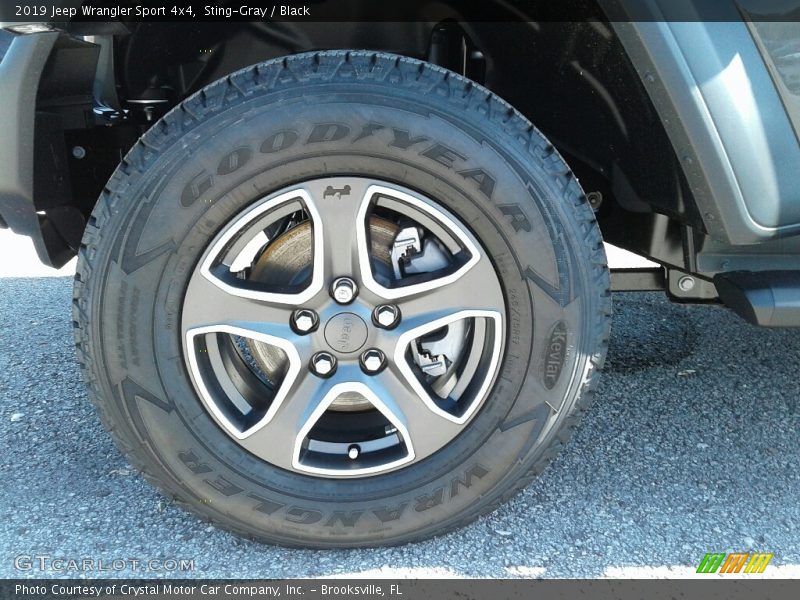 Sting-Gray / Black 2019 Jeep Wrangler Sport 4x4