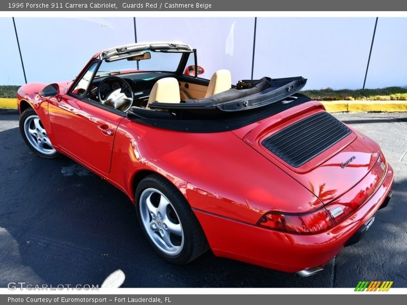  1996 911 Carrera Cabriolet Guards Red